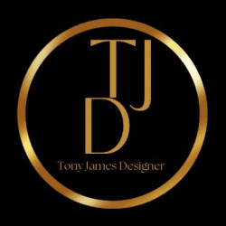 Tony James Designer, EI logo